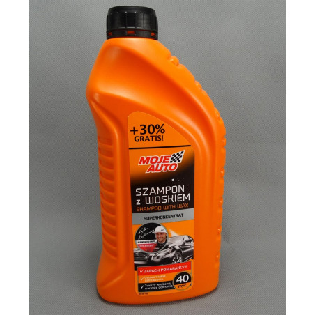 MOJE AUTO SZAMPON Z WOSKIEM 1L