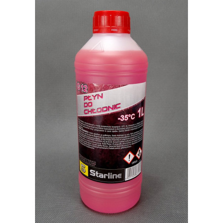 ŻPŁYN DO CHŁODNIC 1L RÓŻOWY...